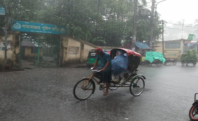 সিলেটে বৃষ্টি অব্যাহত থাকবে আরও ৩ দিন