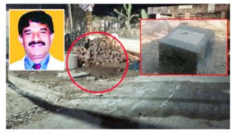 বীর মুক্তিযোদ্ধা হারিস চৌধুরীর নামফলক পুন:নির্মাণের উদ্যোগ
