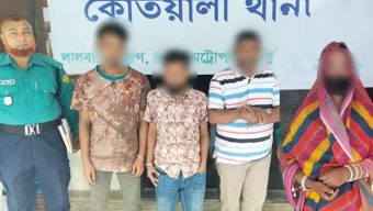 নারীসহ ৪ ছিনতাই*কারী গ্রে ফ তা র