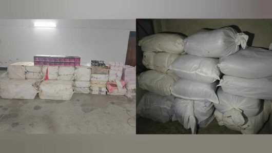 সিলেটে সেনা অভিযানে দেড় কোটি টাকার ভারতীয় পন্য আটক