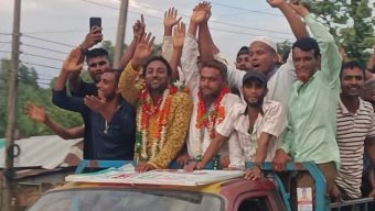 সিলেট এয়ারপোর্ট থানা ট্রাক-পিকআপ-কাভার্ড ভ্যান শ্রমিক ইউনিয়নের নির্বাচন সম্পন্ন