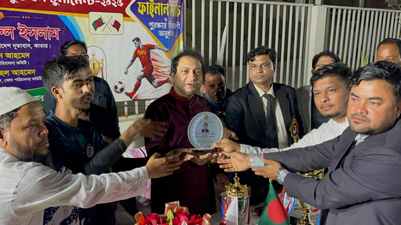 সিলেটের কৃতি সন্তান হাবিব’র পৃষ্ঠপোষকতায় কাতারে সপ্তাহব্যাপী ফুটবল টুর্নামেন্ট সম্পন্ন 