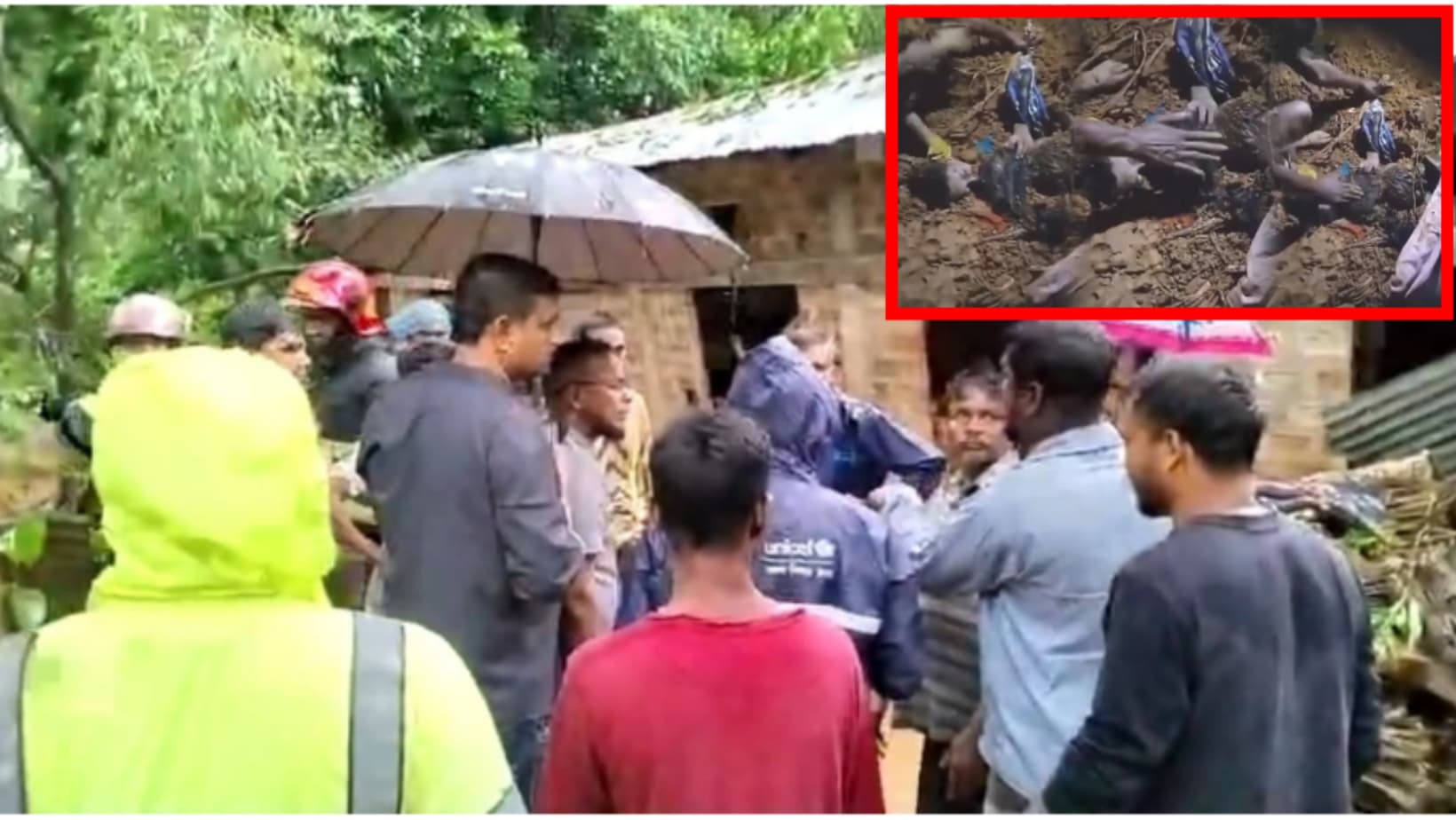 গোলাপগঞ্জে টিলা ধসে দুই সন্তানসহ স্বামী-স্ত্রী নিহত