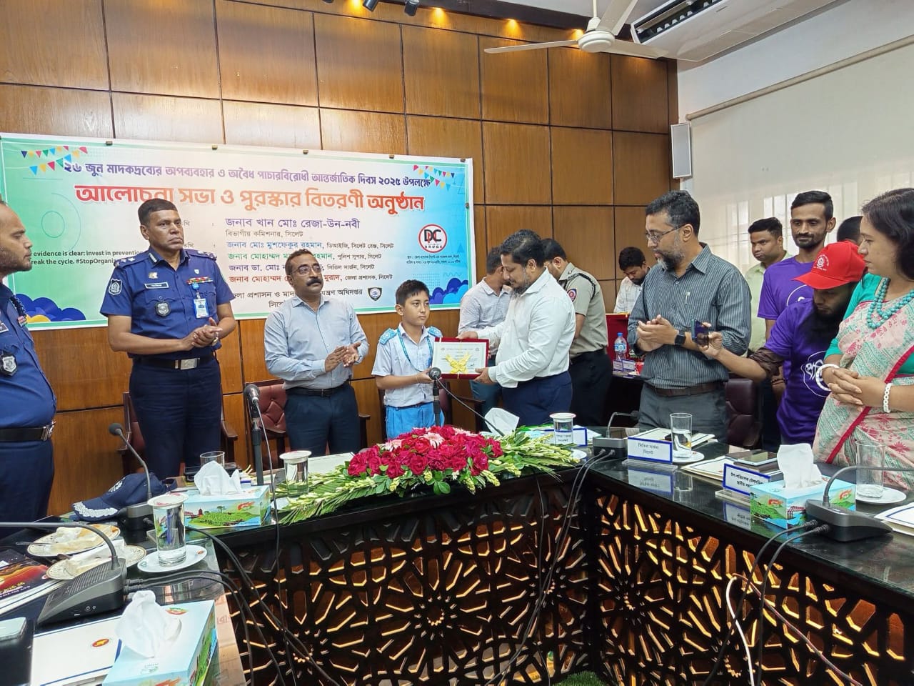 সিলেটে মাদকের হটস্পটগুলোতে অভিযান চালানো হবে-খান মোঃ রেজা উন নবী  