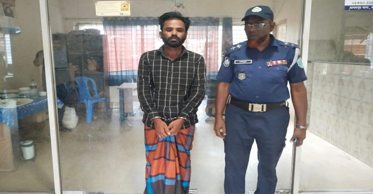 মাধবপুরে বহু মা ম লা র পলাতক আসামি অবশেষে আ ট ক