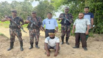 মাধবপুরে অবৈধভাবে বালু উত্তোলনের দায়ে ১ লাখ টাকা অ র্থ দ ন্ড