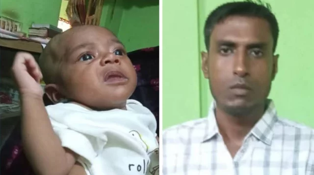 সিলেটে ৪৫ দিনের শিশুকে গলা কেটে হত্যা, বাবার স্বীকারোক্তি