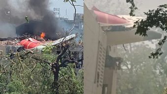 ভারতে বিধ্বস্ত প্লেনে ছিলেন ২৪২ আরোহী