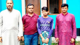 জৈন্তাপুরে ৪ বছরের শিশু ধ র্ষ ণে র ঘটনায় আ ট ক এক যুবক