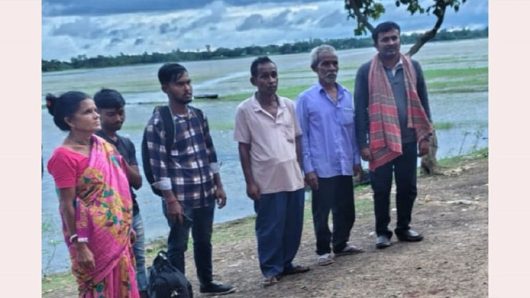 তাহিরপুর সীমান্তে অনুপ্রবেশকালে ৬ জন আ ট ক