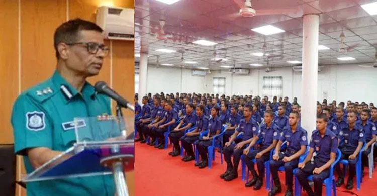 নবাগত কনস্টেবলদের নিয়ে এস এম পি র ওরিয়েন্টেশন অনুষ্ঠিত
