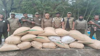 সুন্দরবনে ১৮ বস্তা ভর্তি শুটকি উদ্ধার