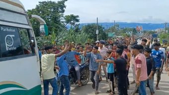 কোম্পানীগঞ্জে ভাঙচুরের মা ম লা য় গ্রে ফ তা র ২
