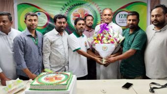 এনটিভির প্রতিষ্ঠাবার্ষিকীতে মাল্টিমিডিয়া জার্নালিস্ট অ্যাসোসিয়েশন সিলেটের শুভেচ্ছা