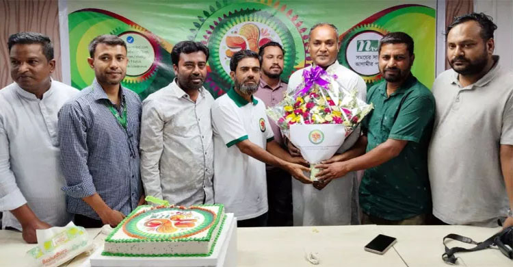এনটিভির প্রতিষ্ঠাবার্ষিকীতে মাল্টিমিডিয়া জার্নালিস্ট অ্যাসোসিয়েশন সিলেটের শুভেচ্ছা