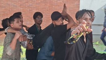 সচিবালয়ের সামনে পুলিশ-শিক্ষার্থী সংঘর্ষে আহত হয়ে ঢামেকে ৮০