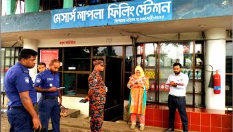 জৈন্তাপুরে অগ্নি নিরাপত্তা নিশ্চিতে অভি*যান, ফিলিং স্টেশনকে জরি*মানা