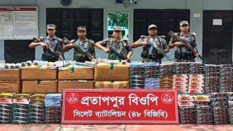 সিলেট সী*মান্তে কোটি টাকার চো*রাই পণ্য জ*ব্দ
