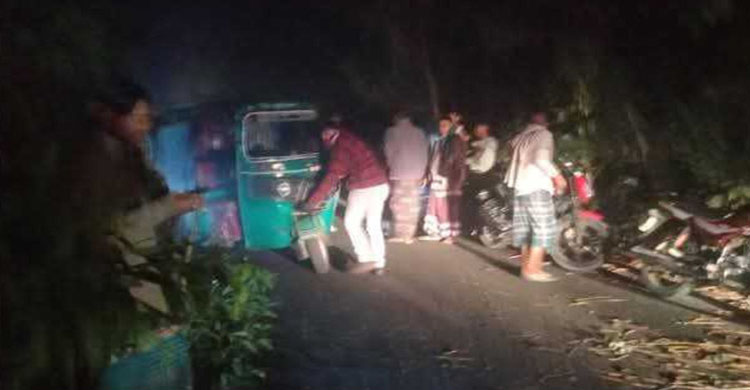 গাছ ফেলে রাস্তা অ ব রো ধ, এরপর ডা কা তি