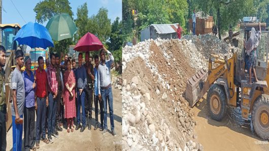 সিলেটের ধূপাগোল ও মহালদিক থেকে আড়াই লাখ ঘনফুট সাদা পাথর উদ্ধার