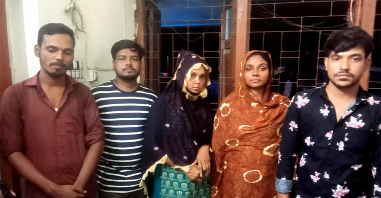 জৈন্তাপুরে অবৈধভাবে ভারতে অনুপ্রবেশের চেষ্টাকালে আ ট ক -৫