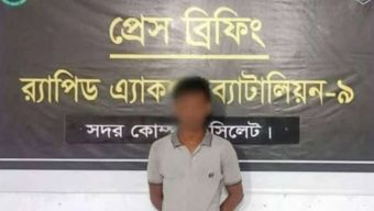 কোম্পানীগঞ্জে র‍্যা বে র হাতে ৯৮০০পিস ই য়া বা সহ আ ট ক ১