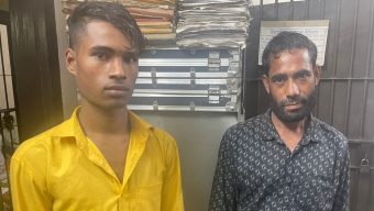 এয়ারপোর্ট থানার চেকপোস্টে বালিবোঝাই ট্রাক থেকে জিরা উদ্ধার, আটক ২