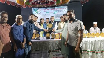 ধূপাগোলে শর্টপিচ নাইট ক্রিকেট টুর্নামেন্টের ফাইনাল সম্পন্ন