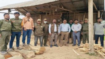 মাধবপুরে অভিযান চালিয়ে দু’টি অবৈধ করাতকল অপসারণ