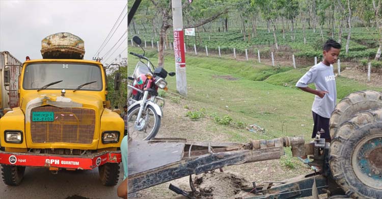 সিলেটে ঘা*ত*ক ট্রাক কেড়ে নিল কৃষি কর্মকর্তার প্রাণ