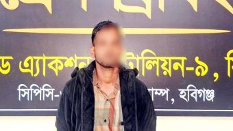 হবিগঞ্জে শিশু অপহরণ ও মুক্তিপণ দাবির ঘটনায় র‌্যােবের হাতে বাপ্পারাজ গ্রেপ্তার