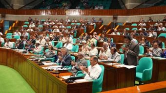 টানা ১৩ দিনের বিরতি শেষে জাতীয় সংসদের অধিবেশন শুরু