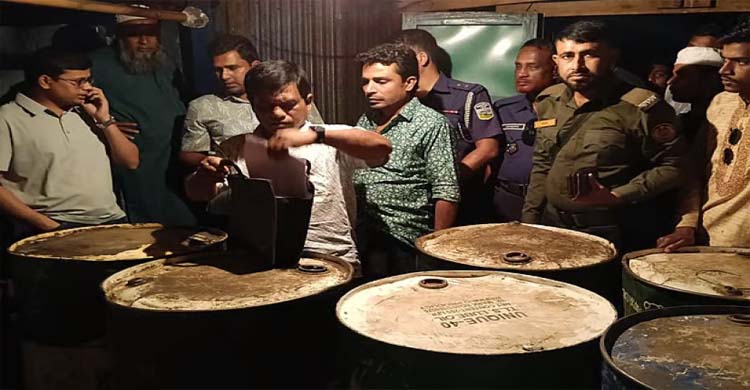 দেশজুড়ে অভিযানে ২ লাখ ৮ হাজার ৬৫০ লিটার তেল উদ্ধার