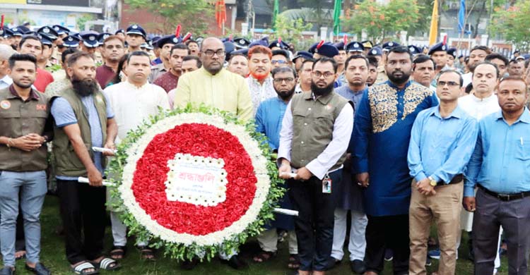 সিলেটে শহীদদের প্রতি শ্রদ্ধা, মুক্তিযুদ্ধে জিয়াউর রহমানের অবদান স্মরণ