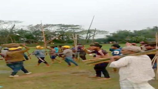 ফেসবুক পোস্ট ঘিরে ছাতকে দুই  চেয়ারম্যান প্রার্থীর সমর্থকদের সংঘর্ষে আহত ১৭