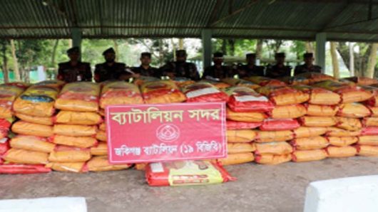 সিলেটে প্রায় ৭০ লক্ষ টাকার চো*রাই পণ্য জ*ব্দ