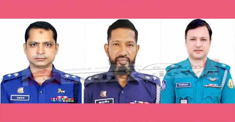 পুলিশ সুপার পদমর্যাদার ৩ কর্মকর্তাকে সিলেটে বদলি
