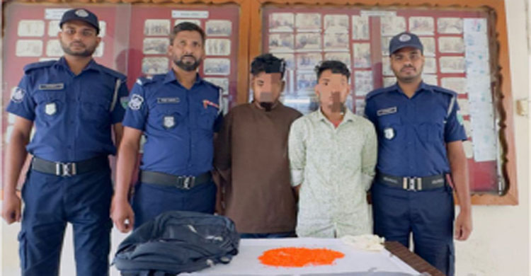 সিলেটের জকিগঞ্জে ইয়াবার বড় চালানসহ আ ট ক দুই