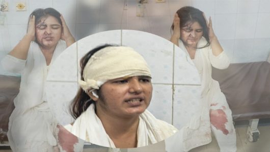 সিলেটে ঋণের টাকা চাওয়াতে নারীকে মারধরসহ হেনেস্তার অ ভি যো গ