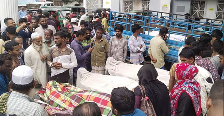 সিলেটে কাজে বের হয়ে লা শ হয়ে ফিরলেন ৮ শ্রমিক