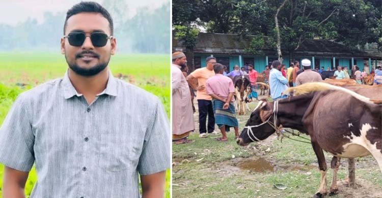 কলেজের তালা ভেঙে কুরবানির পশুর হাট বসালেন ছাত্রদল নেতা