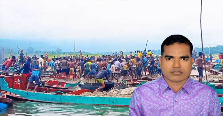 গোয়াইনঘাটে আলিম উদ্দিনের নেতৃত্বে চাঁদাবাজি ও শ্রমিকদের মারধর