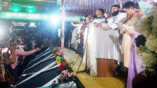 কানাইঘাটে এনসিপির শীর্ষ নেতারা