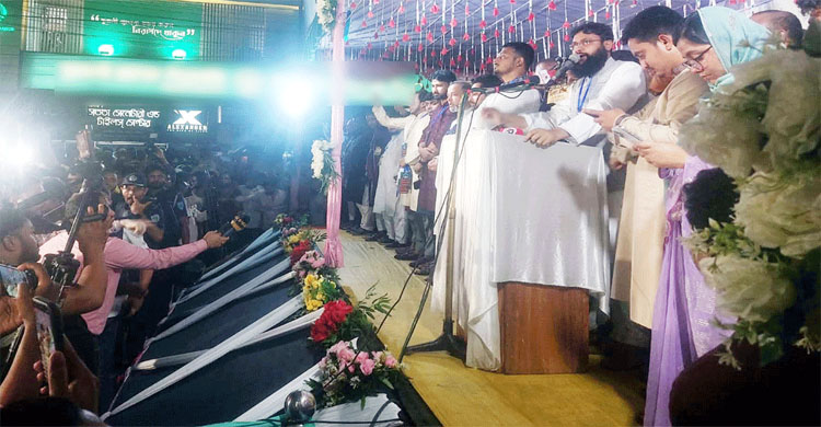 কানাইঘাটে এনসিপির শীর্ষ নেতারা