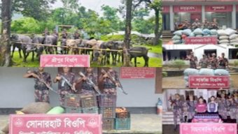 সিলেটে ৬৪ লাখ টাকার চো’রাই পণ্য জ’ব্দ