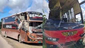 ওসমানীনগরে দুই বাসের সং’ঘর্ষে নি’হত বেড়ে ৯
