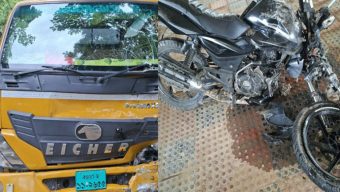 জৈন্তাপুরে ট্রাকের ধাক্কায় যুবক নি হ ত