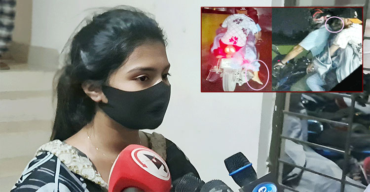 আমি নিজেই ম*দ খেয়েছি, থানায় এসে বললেন সিলেটের সেই তরুণী