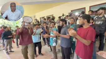 প্রায় ২২ ঘণ্টা ধরে অবরুদ্ধ চুয়েটের নতুন ভিসি