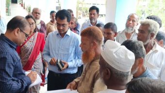 সিলেট সদরের দর্শায় কৃষি জমি রক্ষার দাবিতে জেলা প্রশাসকের কাছে স্মারকলিপি